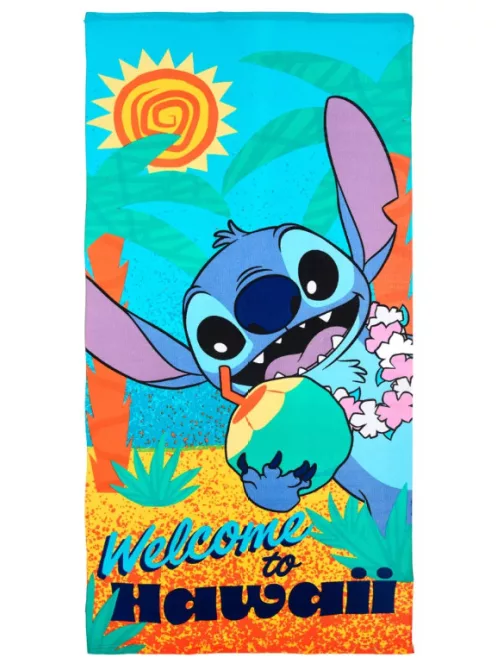 Lilo és Stitch, A csillagkutya fürdőlepedő, strandtörölköző 70x140 cm (Fast Dry) Nr 13