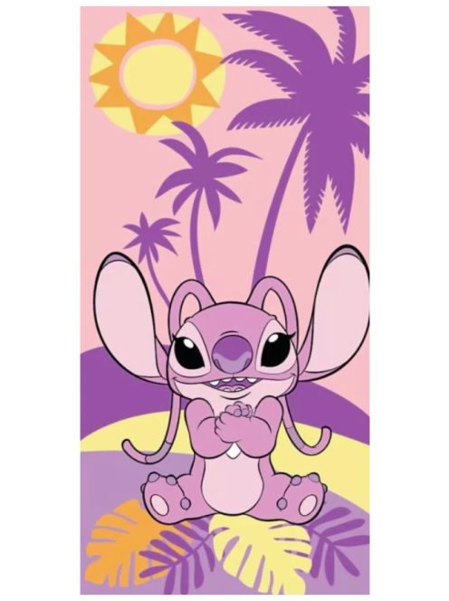 Disney Lilo és Stitch, A csillagkutya Angel Paradise fürdőlepedő, strand törölköző 70x140 cm (Fast Dry) Nr16