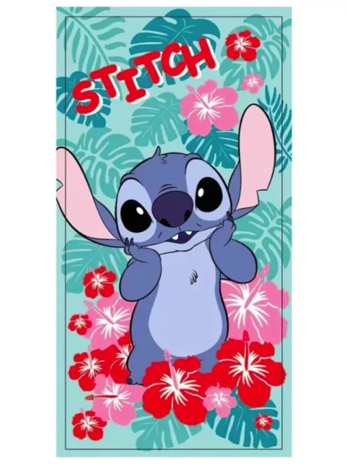 Lilo és Stitch, A csillagkutya fürdőlepedő, strandtörölköző 70x140 cm (Fast Dry) Nr 17