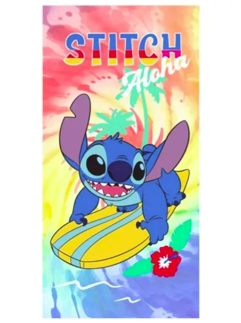 Lilo és Stitch, A csillagkutya fürdőlepedő, strandtörölköző 70x140 cm (Fast Dry) Nr 28