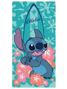   Lilo és Stitch, A csillagkutya fürdőlepedő, strandtörölköző 70x140 cm (Fast Dry) Nr 04