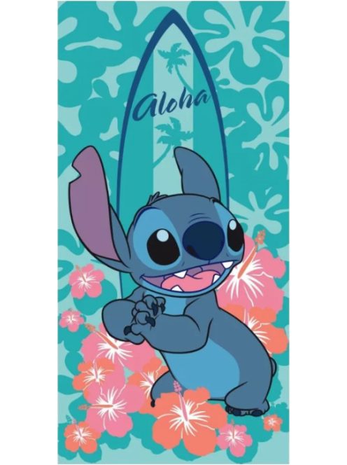Disney Lilo és Stitch, A csillagkutya Surf fürdőlepedő, strand törölköző 70x140 cm (Fast Dry) Nr4