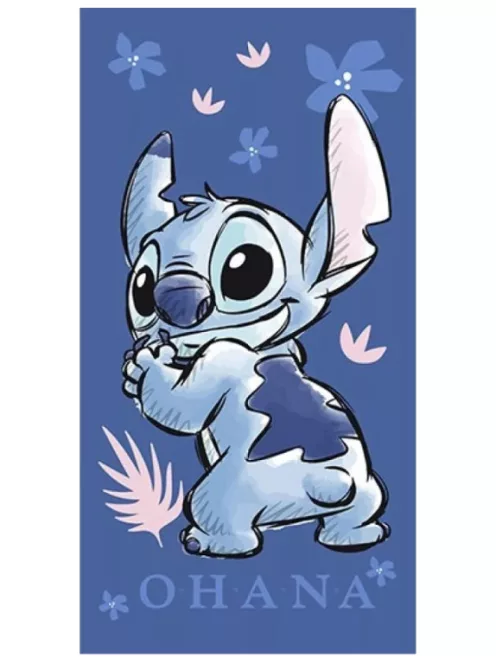 Lilo és Stitch, A csillagkutya fürdőlepedő, strandtörölköző 70x140 cm (Fast Dry) Nr 07