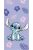 Disney Lilo és Stitch Purple, A csillagkutya fürdőlepedő, strandtörölköző 70x140 cm