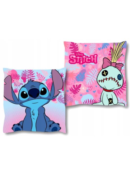 Disney Lilo és Stitch, A csillagkutya Scrump velúr párna, díszpárna 40x40 cm Nr2