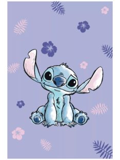   Disney Lilo és Stitch, A csillagkutya Blooming mikroflanel, plüss takaró 100x150cm
