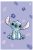 Disney Lilo és Stitch, A csillagkutya Blooming mikroflanel, plüss takaró 100x150cm