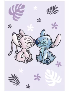   Disney Lilo és Stitch, A csillagkutya Purple polár takaró, pléd 100x150 cm Nr6