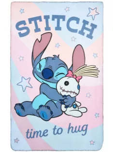   Disney Lilo és Stitch, A csillagkutya Purple polár takaró, pléd 100x150 cm Nr7