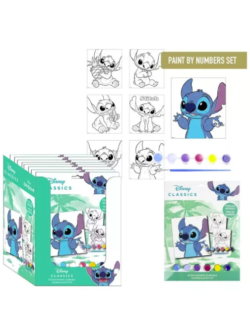 Disney Lilo és Stitch, A csillagkutya Alien számos kifestő szett