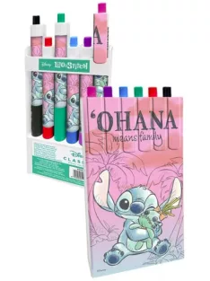  Disney Lilo és Stitch, A csillagkutya Cheeky színestoll szett 6 db-os Nr1