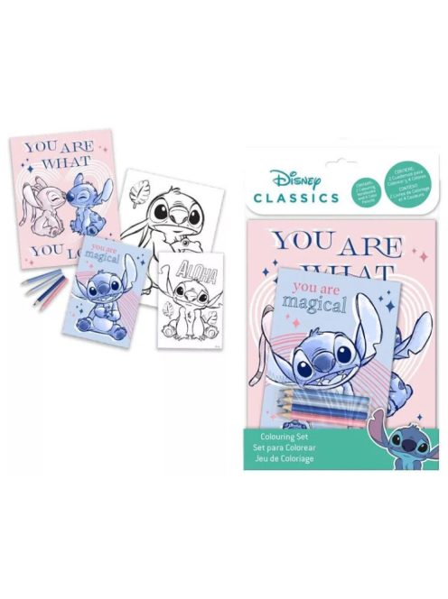 Disney Lilo és Stitch, A csillagkutya Magical színező szett