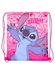   Disney Lilo és Stitch, A csillagkutya Pink Planet tornazsák, sporttáska 40 cm Nr7
