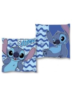   Disney Lilo és Stitch, A csillagkutya Wave velúr párna, díszpárna 40x40 cm Nr1