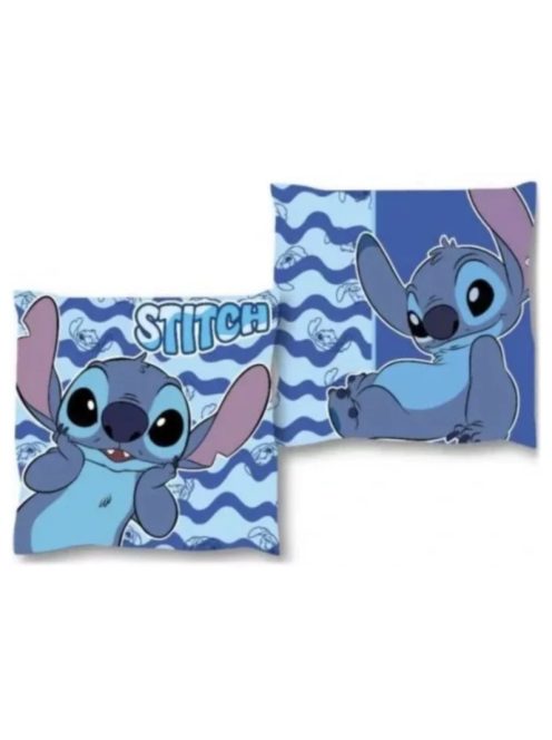 Disney Lilo és Stitch, A csillagkutya Wave velúr párna, díszpárna 40x40 cm Nr1