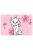 Marie Pink Flower tányéralátét 43x28 cm Nr3