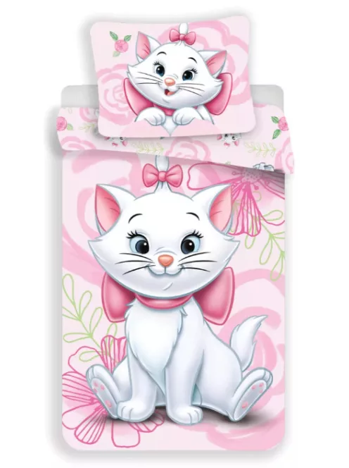 Disney Marie Aristocat ágyneműhuzat 100×135 cm, 40×60 cm Nr4