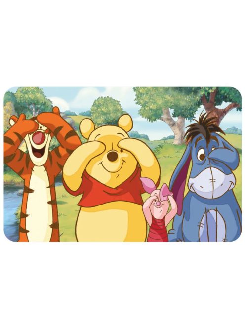 Disney Micimackó Peekaboo tányéralátét 43x28 cm Nr1