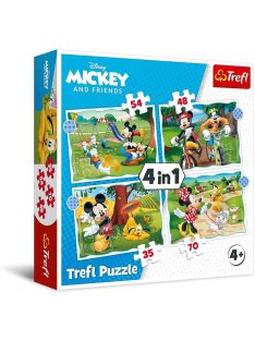Disney Mickey 4 az 1-ben puzzle - Trefl