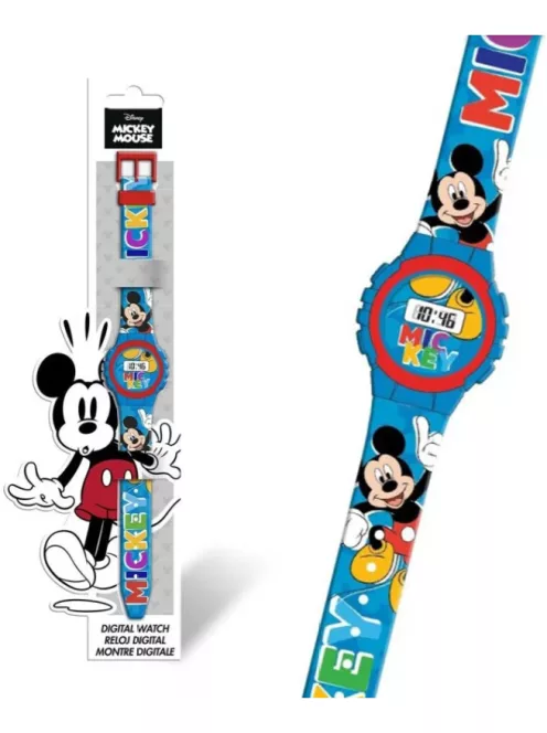 Mickey digitális karóra Nr1 - ELEMCSERÉRE SZORUL!