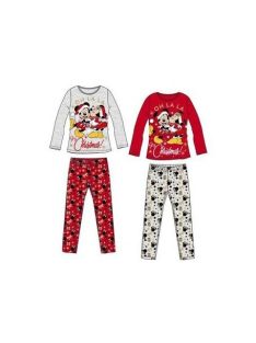   Disney Mickey, Minnie Karácsony gyerek hosszú pizsama 3 év, 4 év, 6 év, 8 év