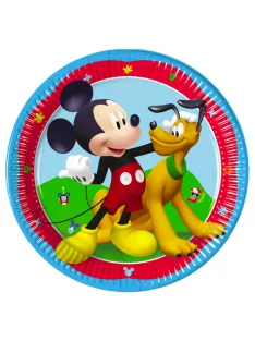   Mickey papírtányér, party tányér 8 DARABOS, 20 cm FSC Nr3