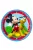Mickey papírtányér, party tányér 8 DARABOS, 20 cm FSC Nr3