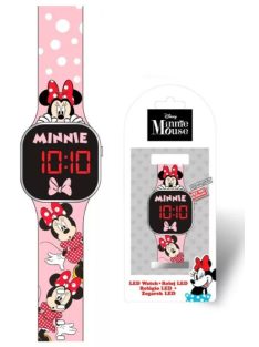 Disney Minnie Pink digitális LED karóra