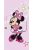 Disney Minnie fürdőlepedő, strandtörölköző 70x140 cm Nr1