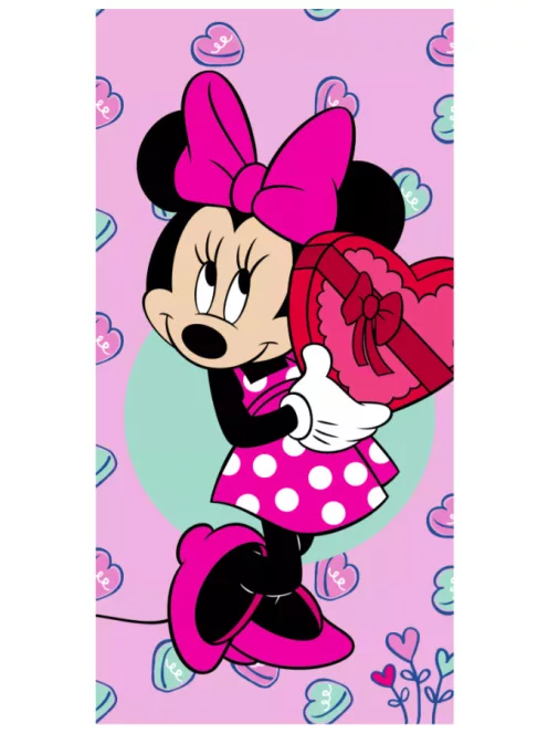 Minnie fürdőlepedő, strandtörölköző 70x140 cm Nr 15