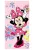 Minnie fürdőlepedő, strandtörölköző 70x140 cm Nr 05