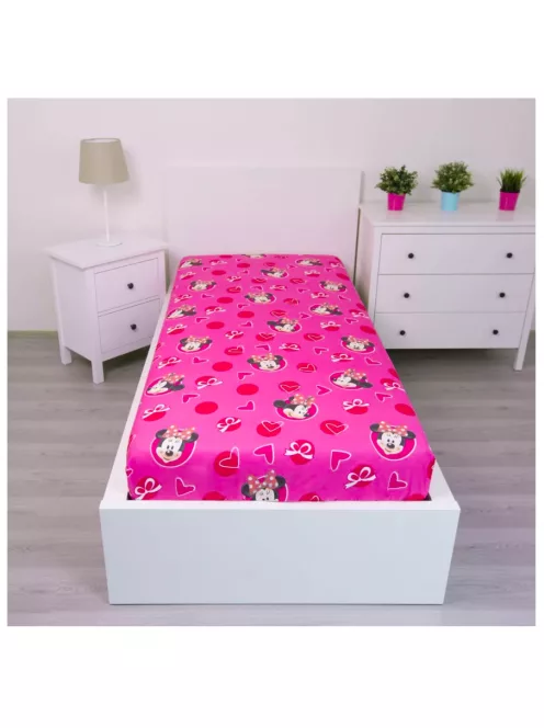 Minnie gumis lepedő 90x200 cm Nr 04
