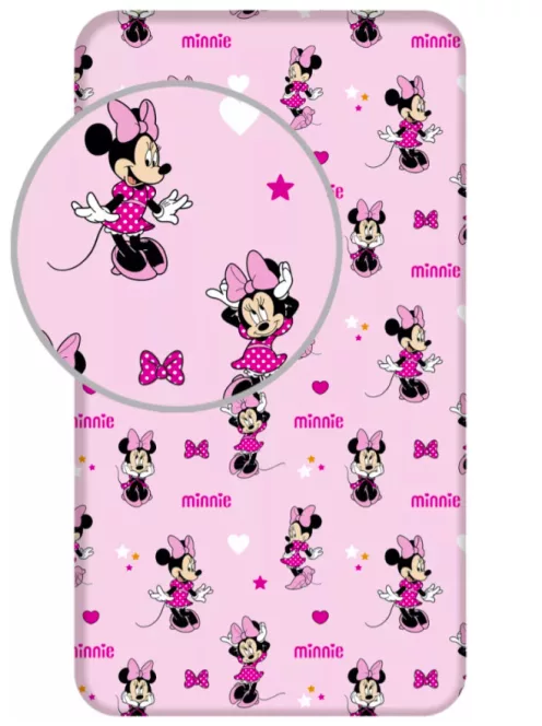 Minnie gumis lepedő 90x200 cm Nr 06