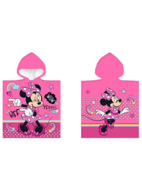 Disney Minnie BFF strandtörölköző poncsó 55x110 cm Nr2