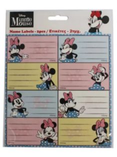 Disney Minnie Joy füzetcímke 16 darabos