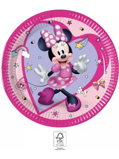 Disney Minnie Junior papírtányér 8 DARABOS, 20 cm FSC Nr2