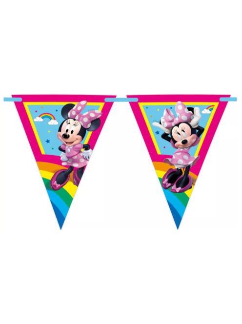 Disney Minnie Makes Me Smile zászlófüzér 2,3 MÉTER FSC