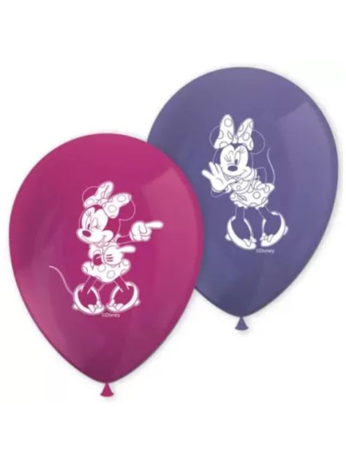 Disney Minnie Junior léggömb, lufi 8 db-os 28 cm Nr1