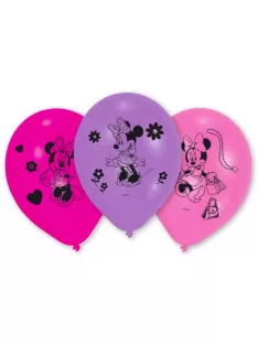 Minnie léggömb, lufi 10 DARABOS 25,4 cm Nr2