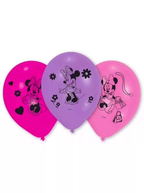 Minnie léggömb, lufi 10 DARABOS 25,4 cm Nr2