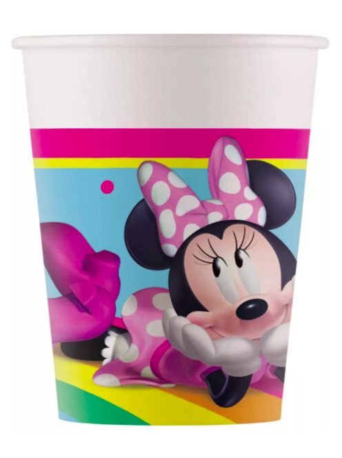 Disney Minnie Makes Me Smile papír pohár 8 DARABOS 200 ml FSC Nr2