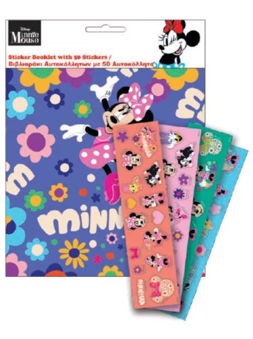Disney Minnie matricás album 50 db matricával Nr2