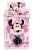 Disney Minnie ágyneműhuzat 140×200 cm, 70×90 cm microfibre /microfiber Nr4