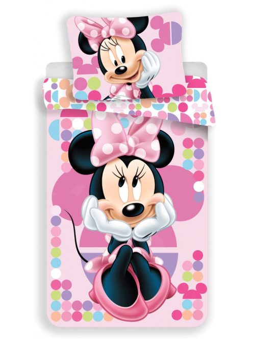 Disney Minnie ágyneműhuzat 140×200 cm, 70×90 cm microfibre /microfiber Nr4