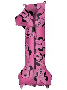Disney Minnie Pink fólia lufi 1-es szám 66 cm