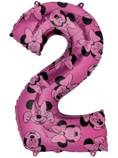 Disney Minnie Pink fólia lufi 2-es szám 66 cm