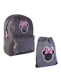 Disney Minnie táska és tornazsák szett - Szürke
