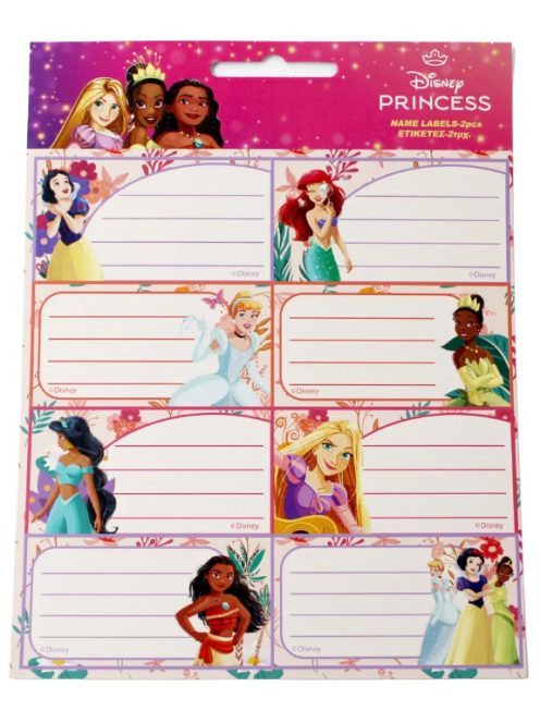 Disney Hercegnők Spring füzetcímke 16 darabos