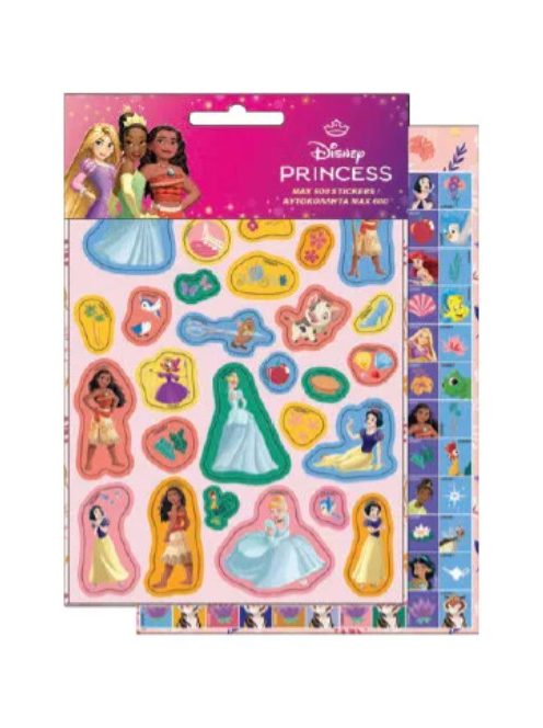 Disney Hercegnők 600 darabos matrica szett Nr2