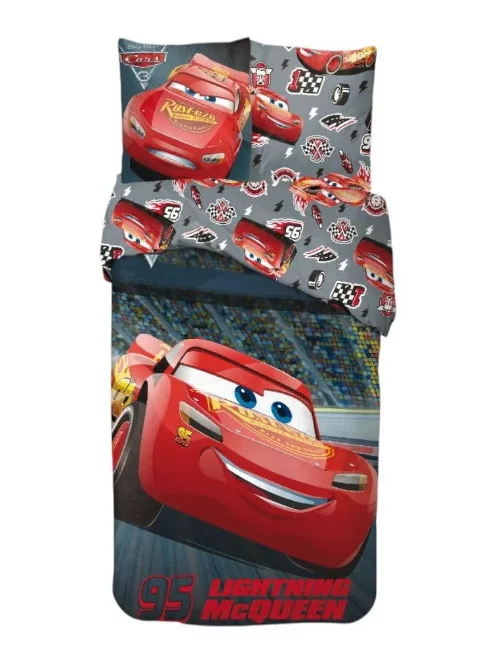 Disney Verdák Race ágyneműhuzat 140×200cm, 65x65 cm Nr3